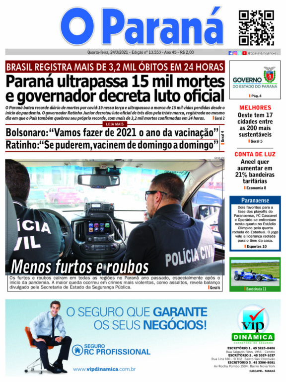 O Paraná | Edição 24/03/2021