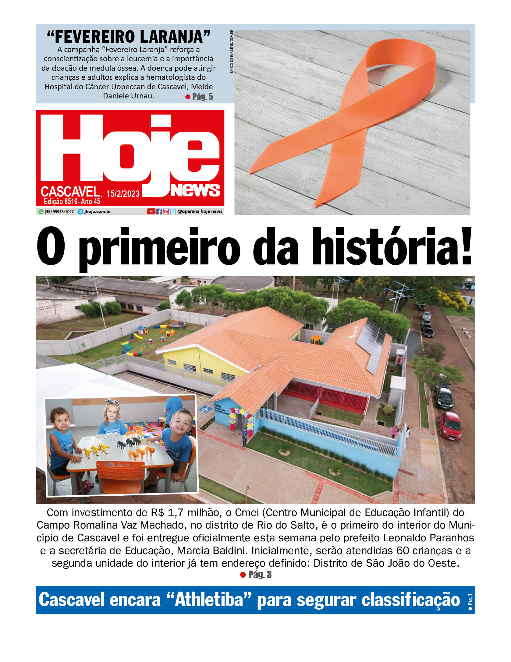 Hoje News | Edição 22/02/2023