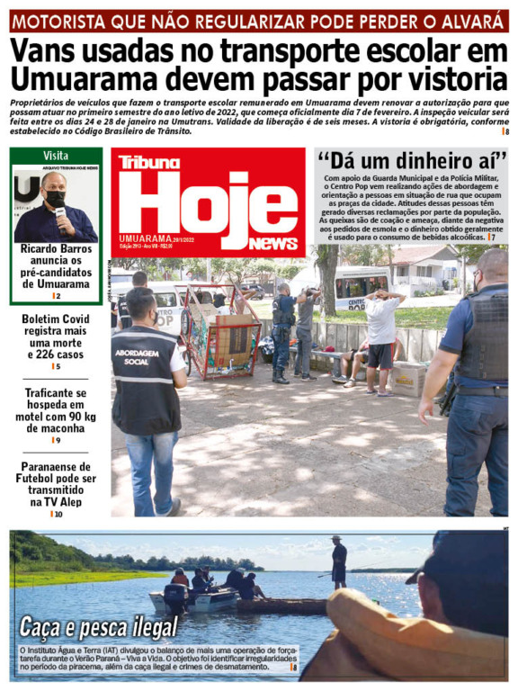 Tribuna Hoje | Edição 20/01/2022