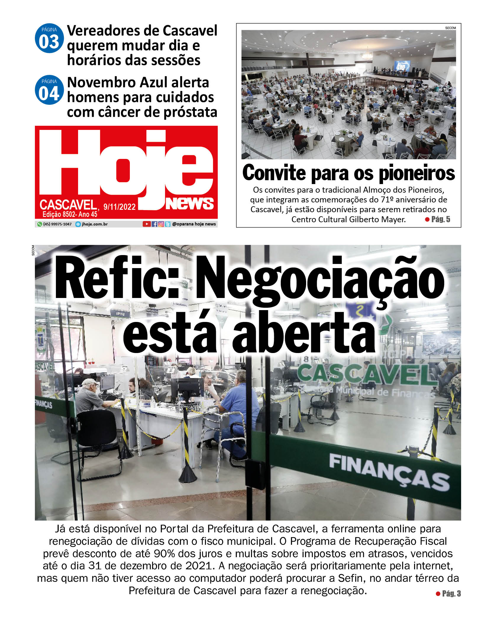 Hoje News | Edição 14/11/2022