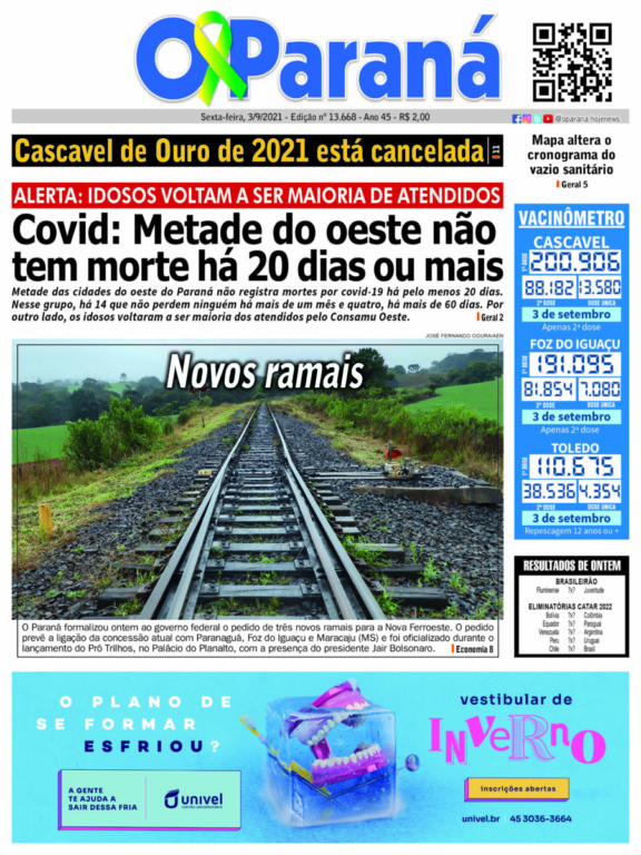 O Paraná | edição 03/09/2021
