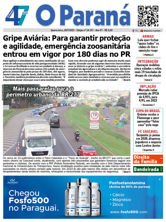 O Paraná | Edição 26/07/2023
