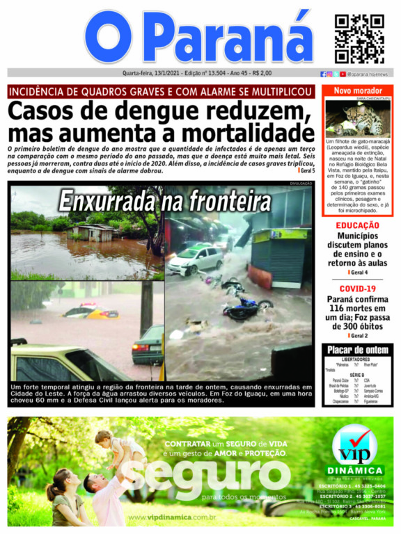 O Paraná | Edição 13/01/2021