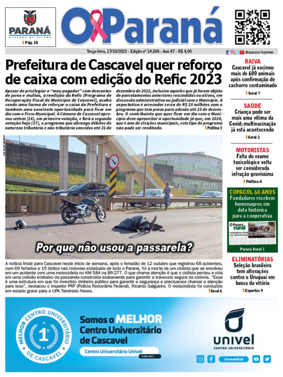 O Paraná | Edição 17/10/2023
