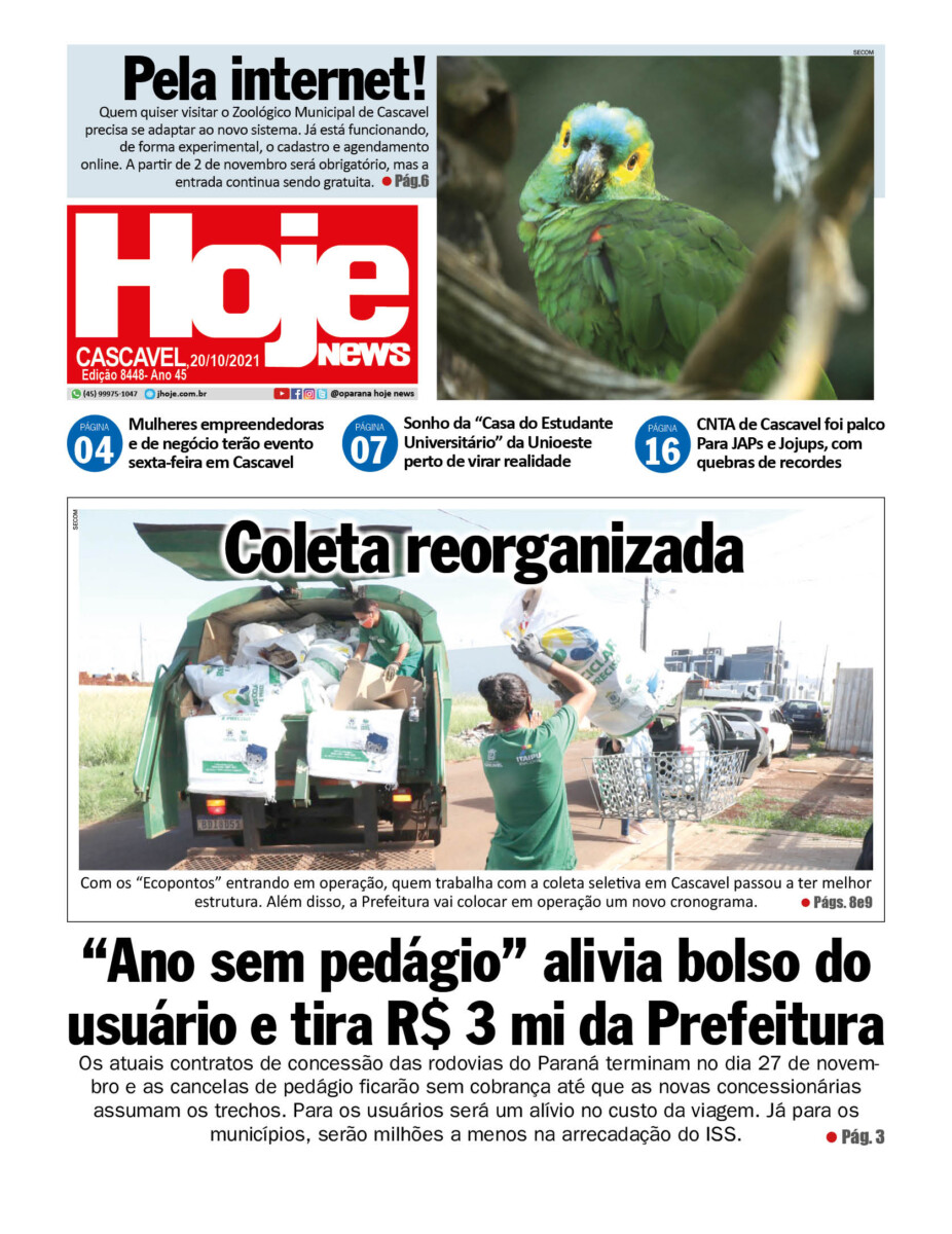 Hoje News | Edição 20/10/2021