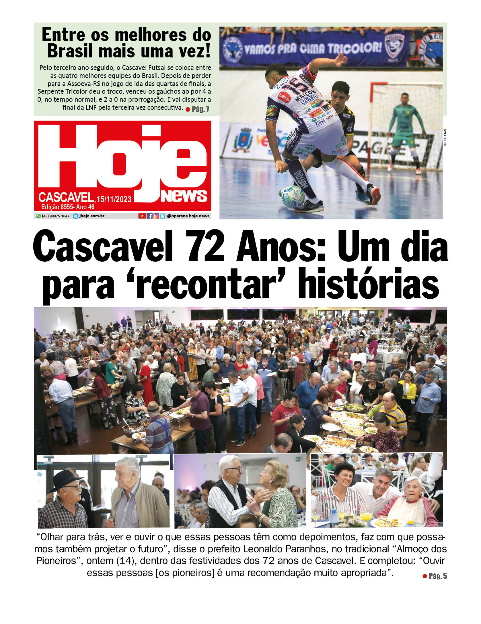 Hoje News | Edição 21/11/2023