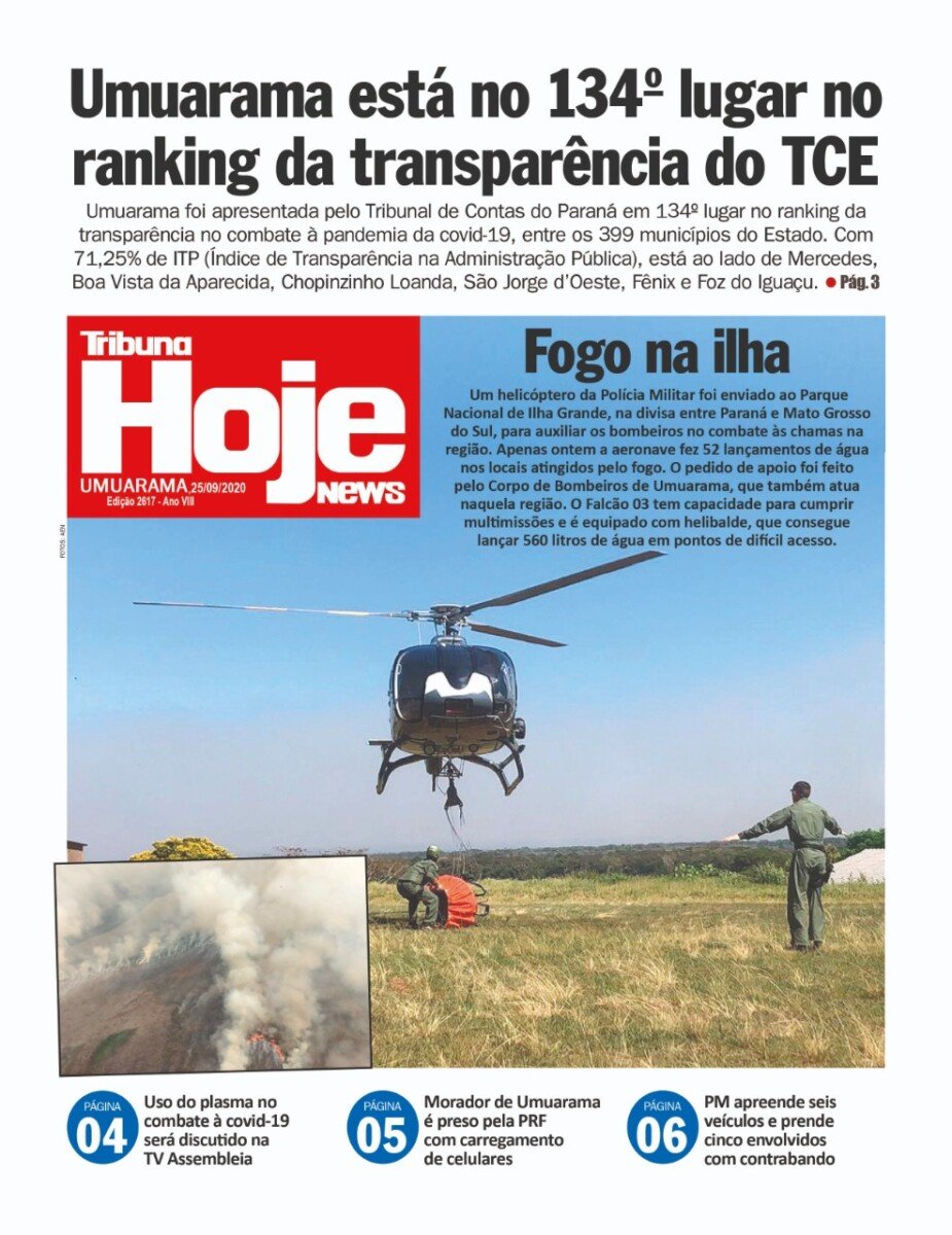 Tribuna Hoje News | Edição 25/09/2020