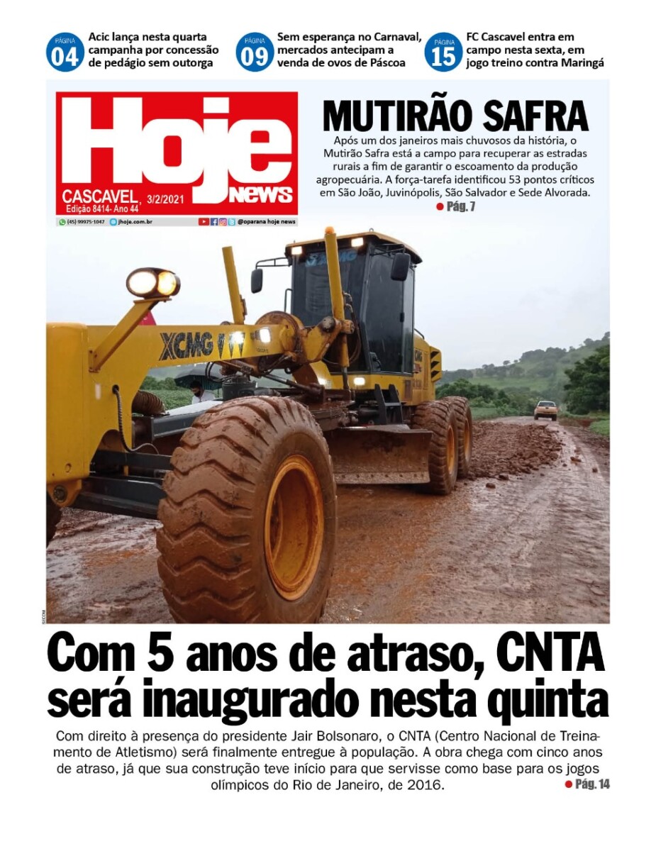 Hoje News | Edição 03/02/2021