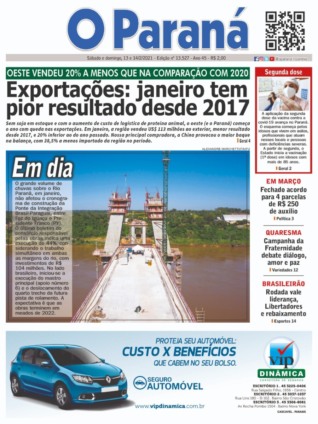 O Paraná | Edição 13/02/2021