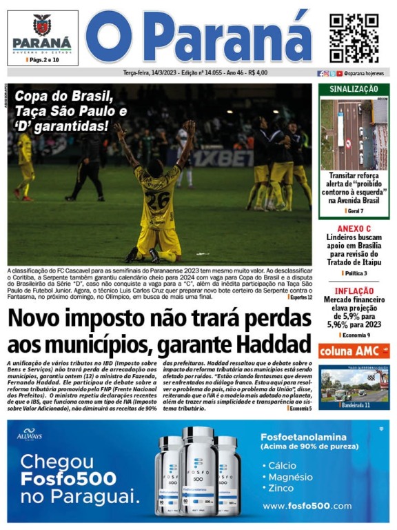 O Paraná | Edição 14/03/2023