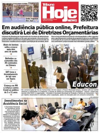 Tribuna Hoje | 16/03/2023