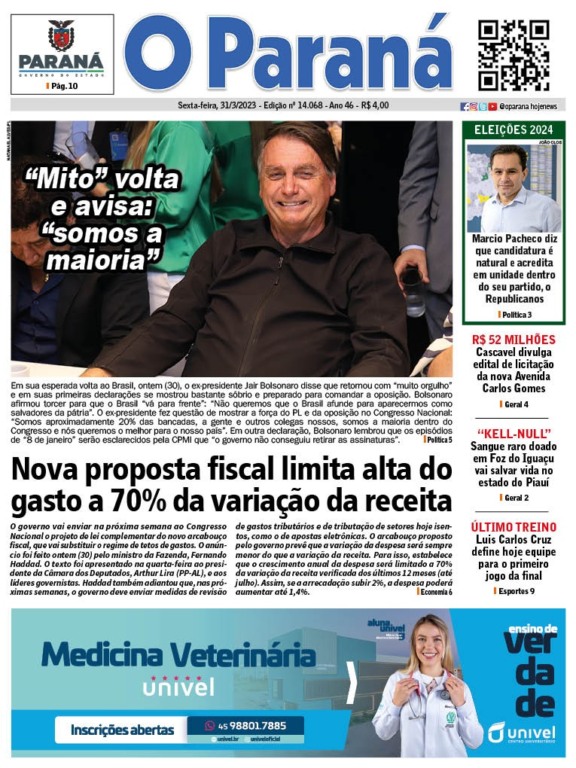 O Paraná | Edição 31/03/2023