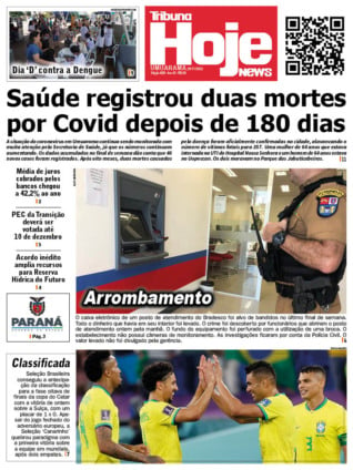 Tribuna Hoje | Edição 29/11/2022