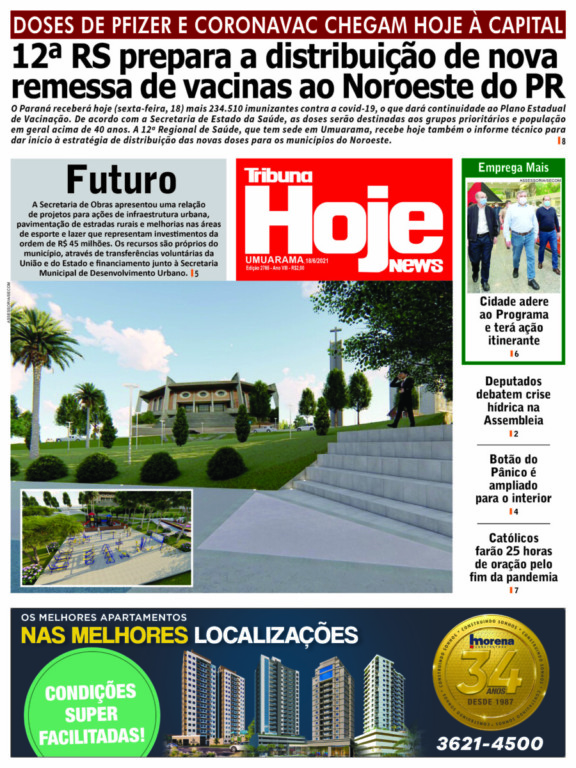 Tribuna Hoje | Edição 18/06/2021