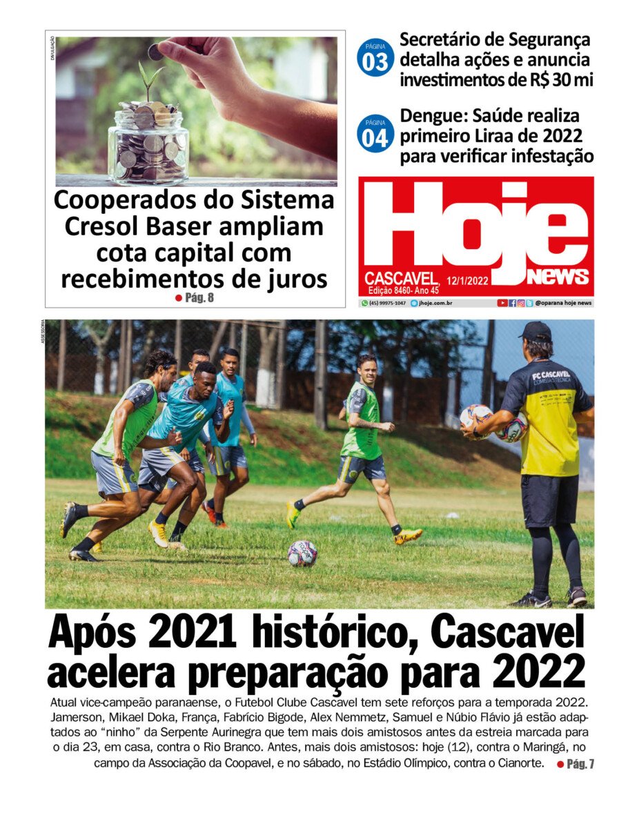 Hoje News | Edição 12/01/2022