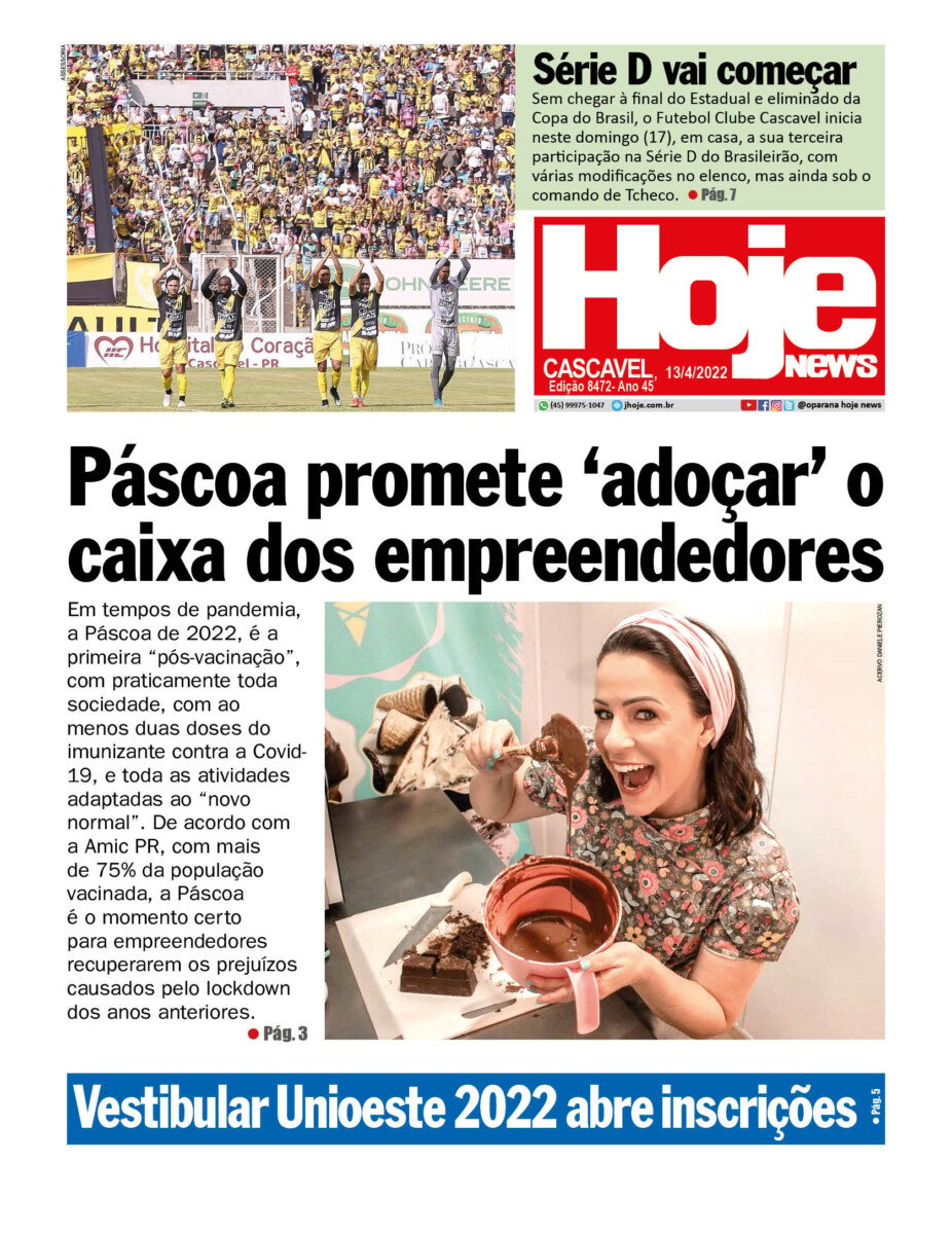 Hoje News | Edição 13/04/2022