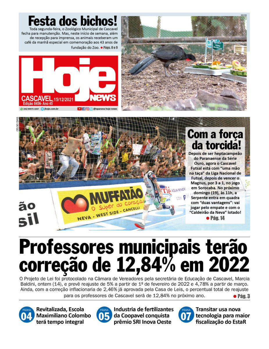 Hoje News | Edição 15/12/2021