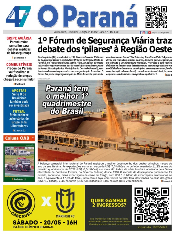 O Paraná | Edição 18/05/2023
