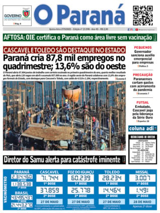 O Paraná | Edição 27/05/2021