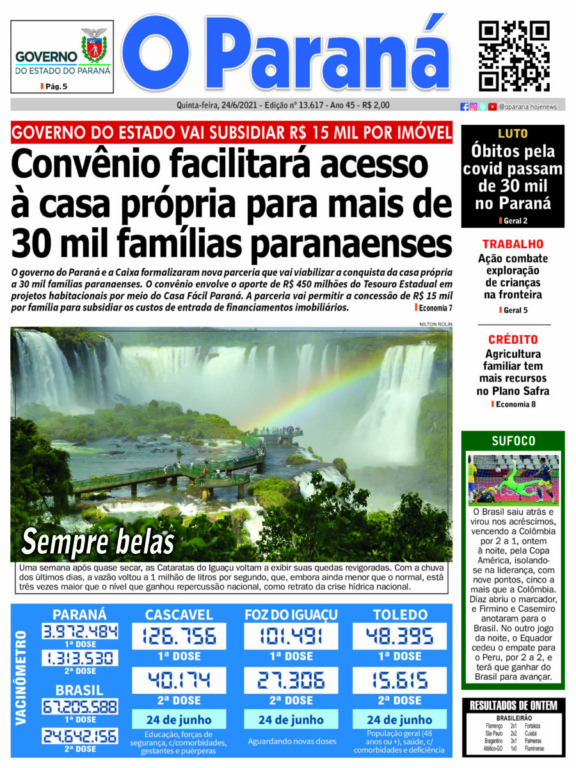 O Paraná | Edição 24/06/2021