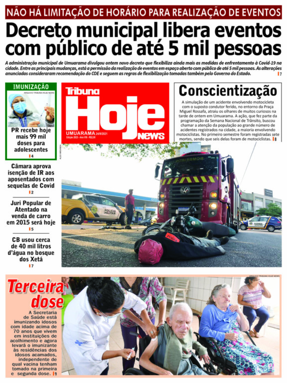 Tribuna Hoje News | Edição 24/09/2021