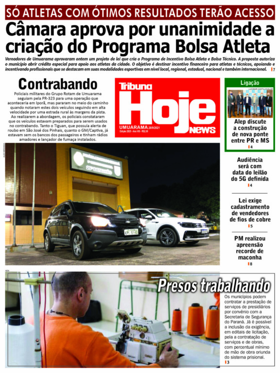 Tribuna Hoje News | Edição 28/09/2021