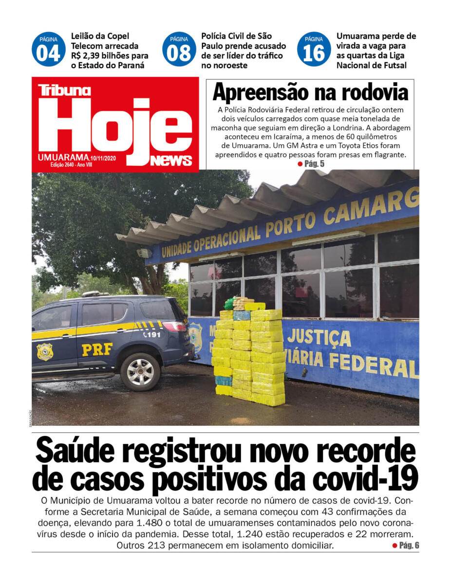 Tribuna Hoje News | Edição 10/11/2020