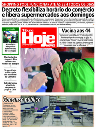 Tribuna Hoje News | Edição 02/07/2021