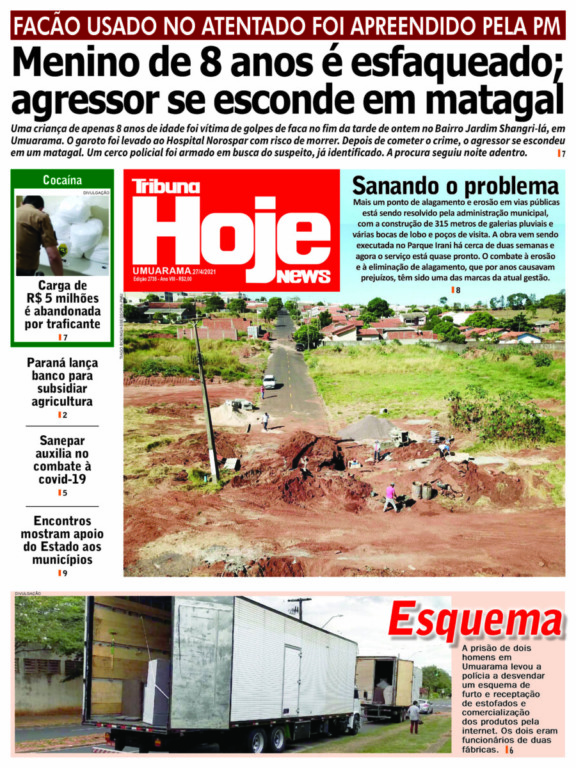 Tribuna Hoje News | Edição 27/04/2021