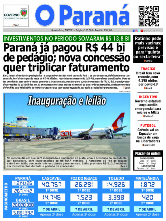 O Paraná | Edição 07/04/2021