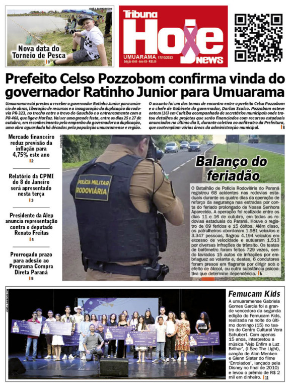 Tribuna Hoje | Edição 17/10/2023