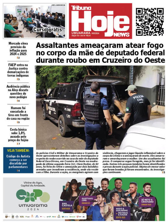 Tribuna Hoje | Edição 16/02/2024