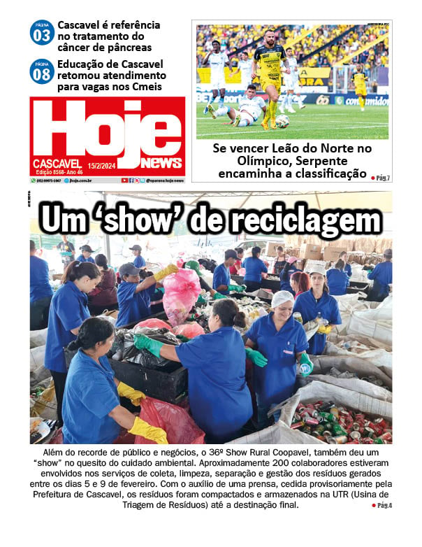 Hoje News | Edição 20/02/2024