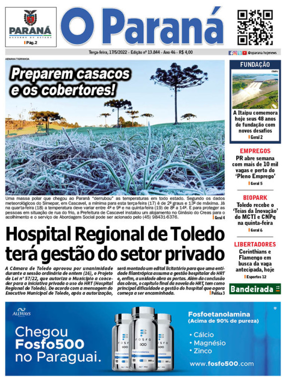 O Paraná | Edição 17/05/2022