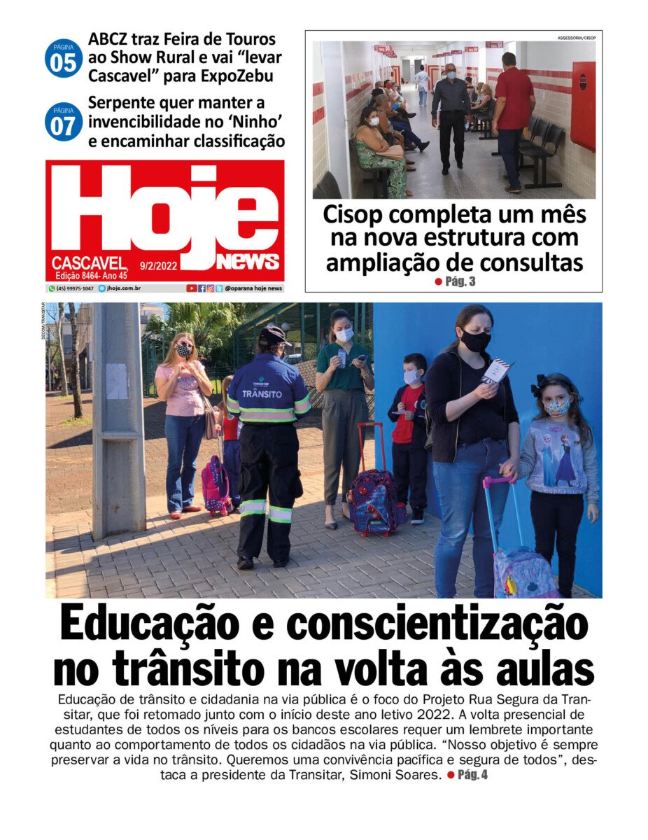 Hoje News | Edição 09/02/2022