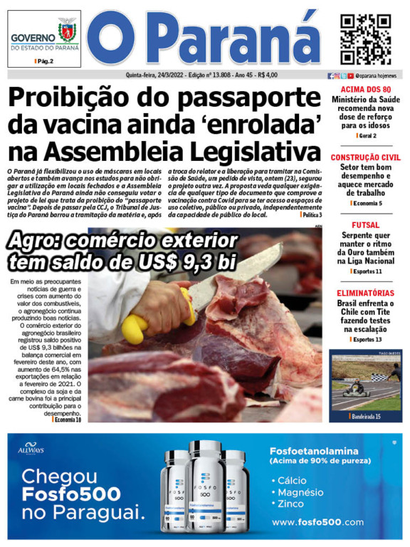 O Paraná | Edição 24/03/2022