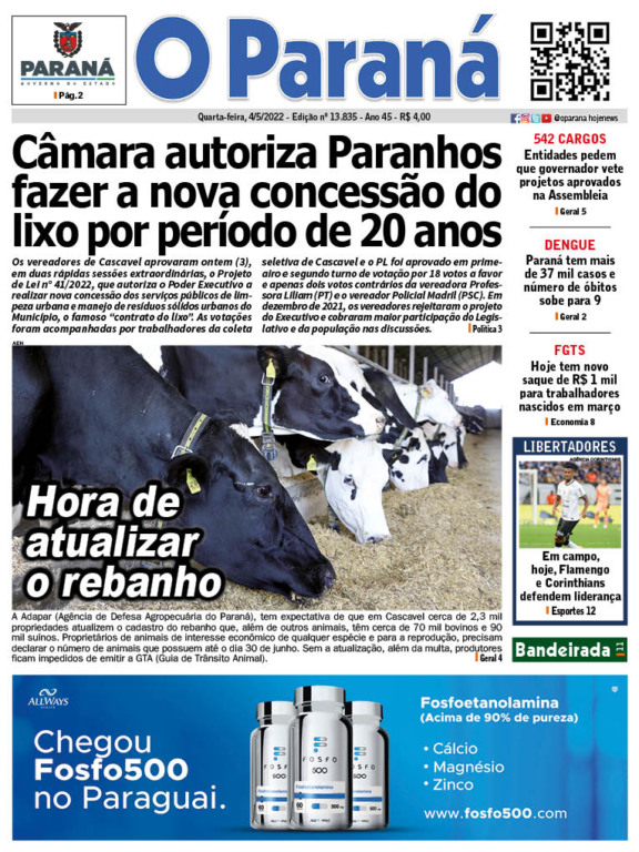 O Paraná | Edição 04/05/2022