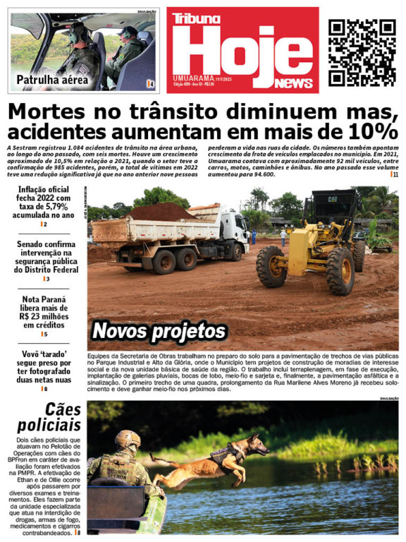 Tribuna Hoje | Edição 11/01/2023
