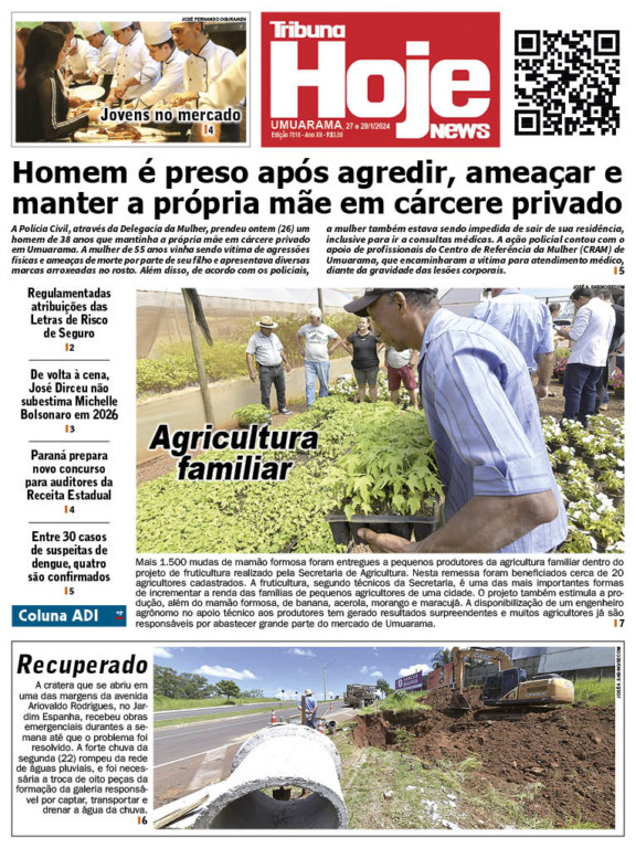 Tribuna Hoje | Edição 27/01/2024