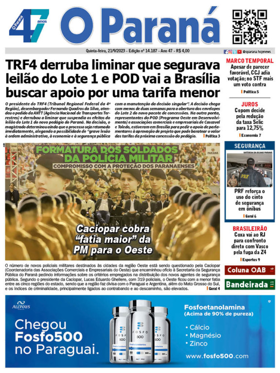 O Paraná | Edição 21/09/2023