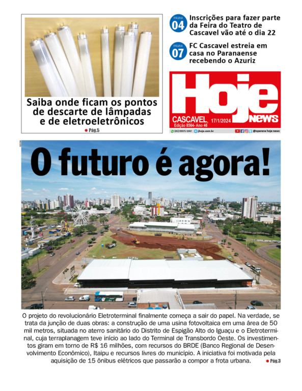 Hoje News | Edição 23/01/2024