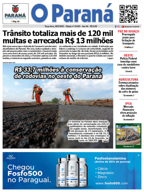 O Paraná | Edição 24/01/2023