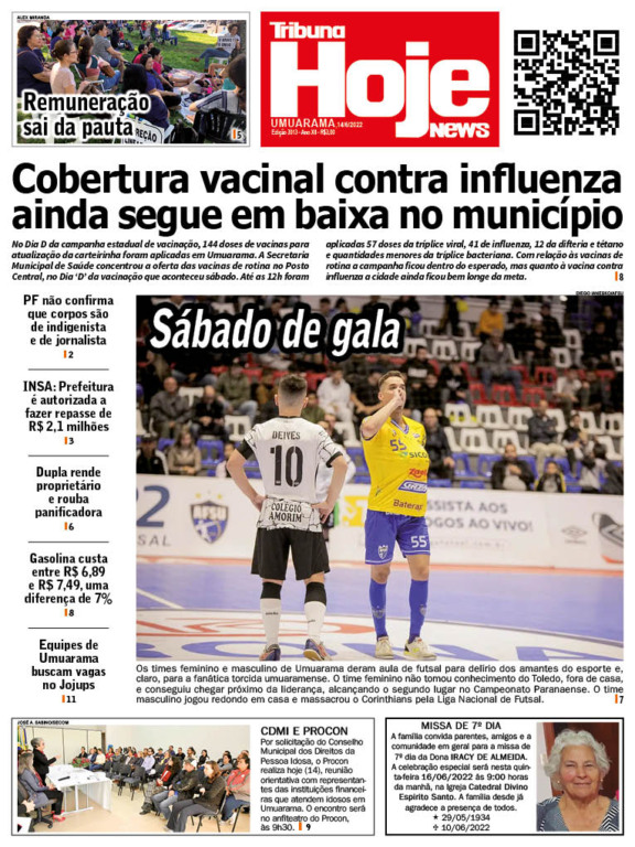 Tribuna Hoje | Edição 14/06/2022