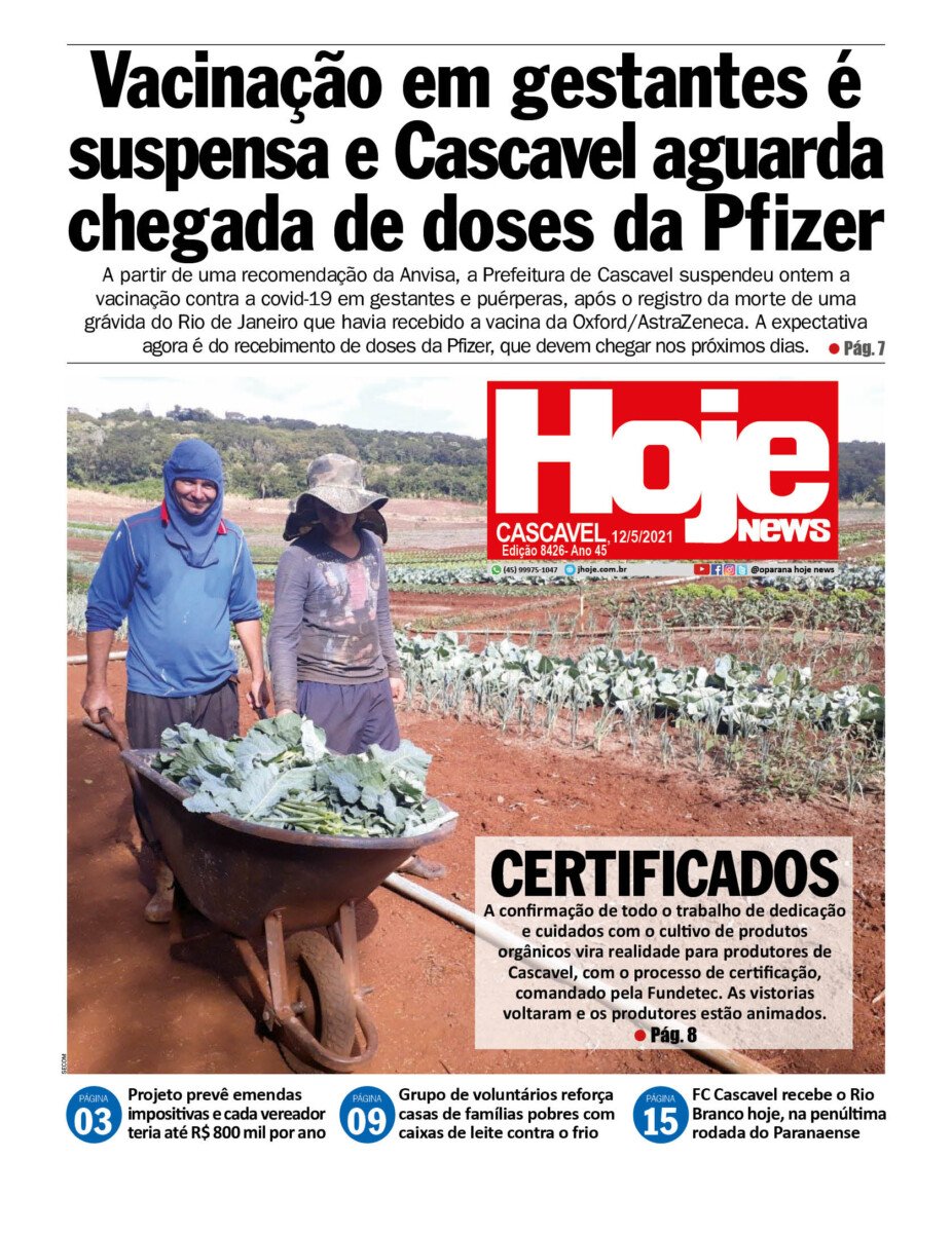 Hoje News | Edição 12/05/2021