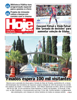Hoje News | Edição 07/11/2023