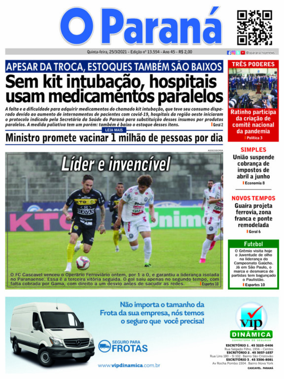 O Paraná | Edição 25/03/2021