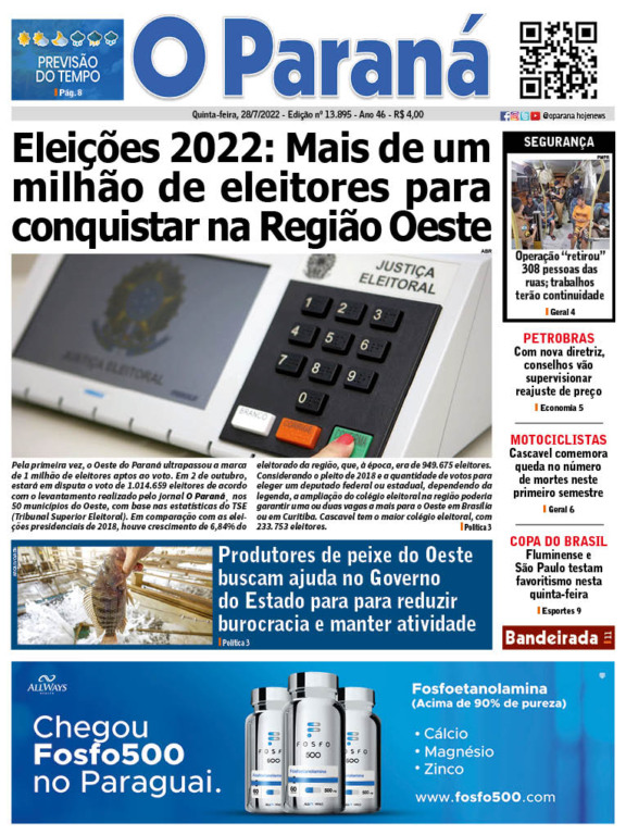 O Paraná | Edição 28/07/2022