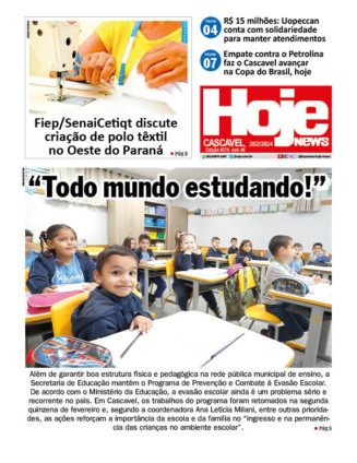 Hoje News | Edição 05/03/2024