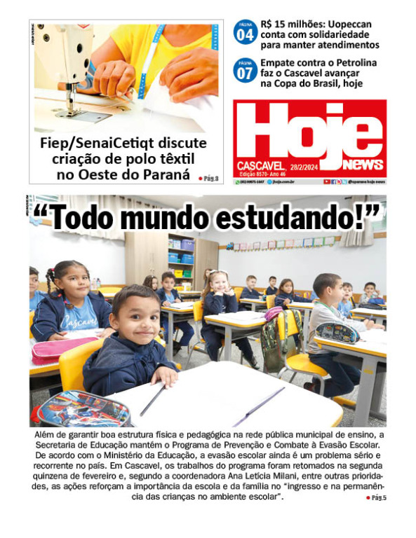 Hoje News | Edição 05/03/2024