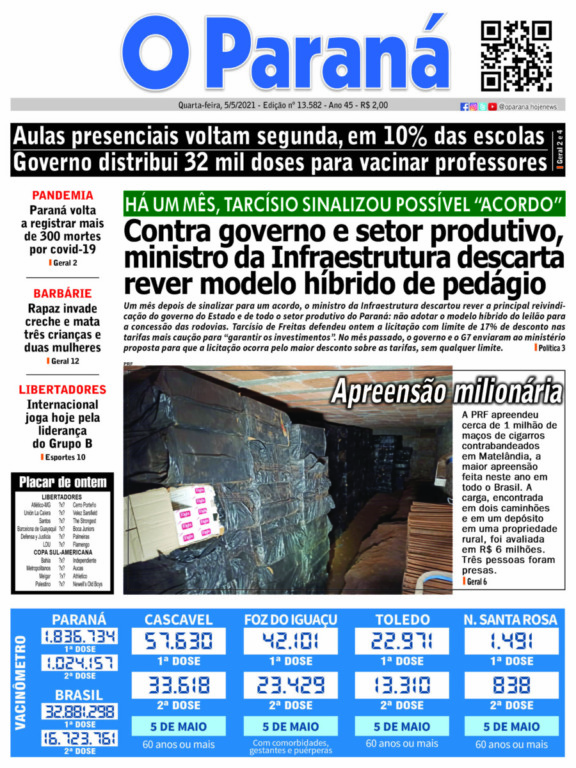 O Paraná | Edição 05/05/2021